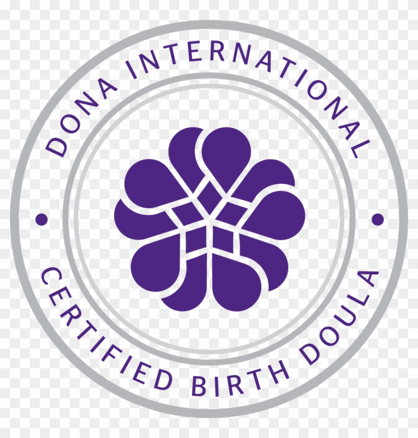 Certified Birth Doula Circle Color 300dpi - Arizona Supreme Court Seal Clipart