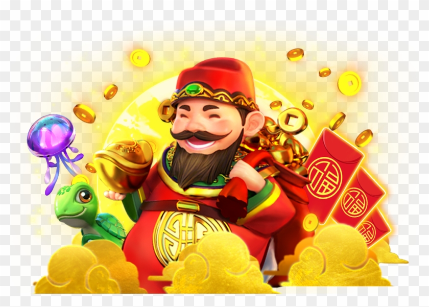 Cai Shen Fishing - Jdb 财神 捕 鱼 Clipart