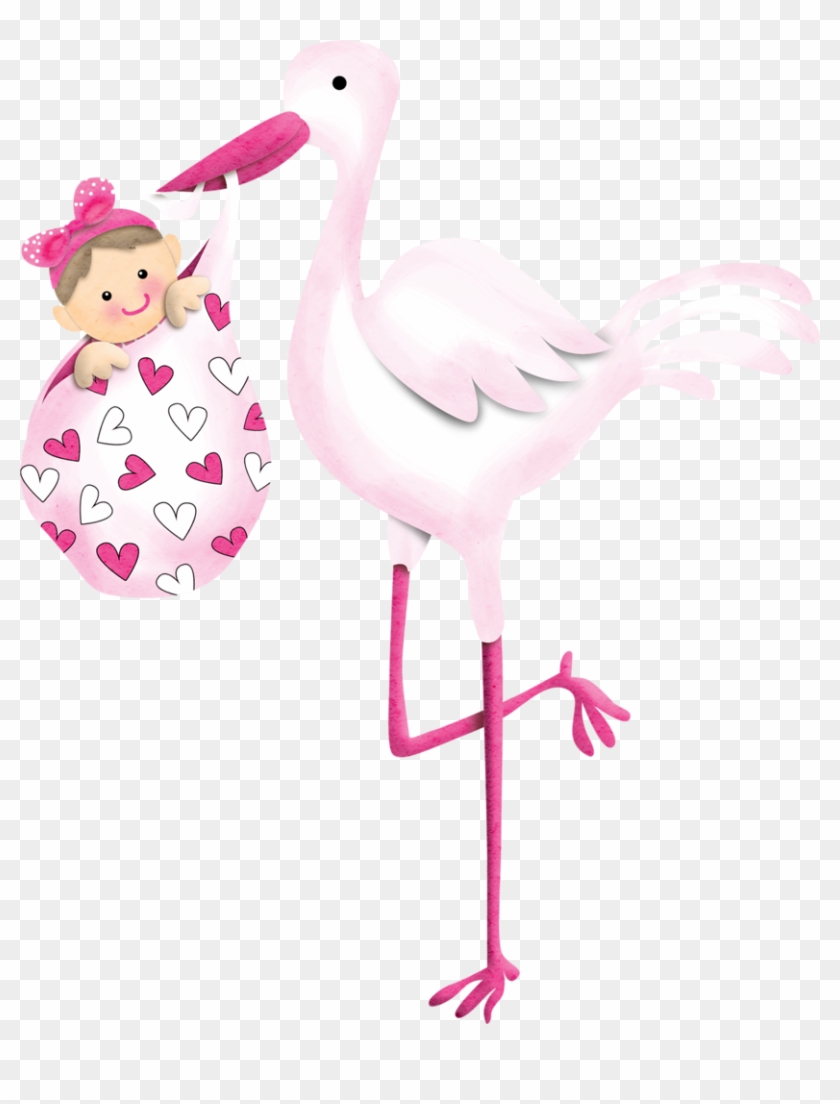 Infant Child Baby Shower Drawing Birth - Imagem De Cegonha Em Png Clipart #4171471