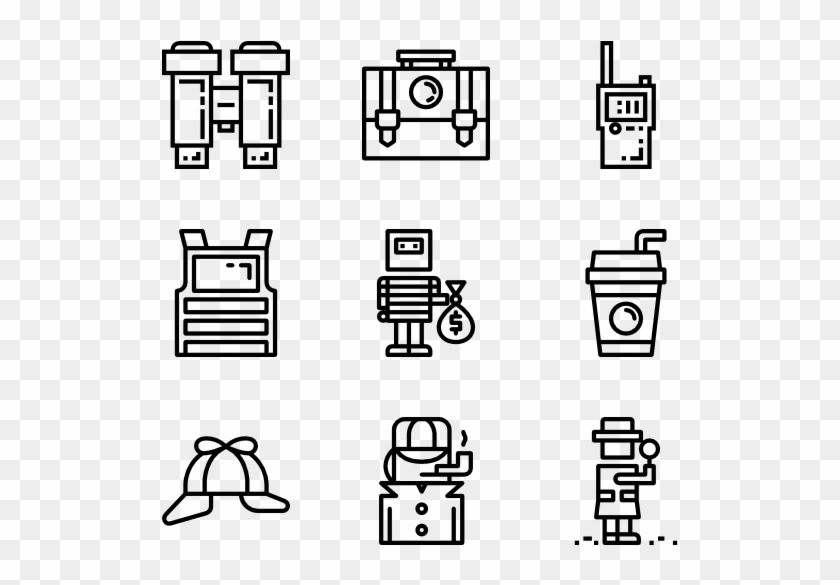 Detective - Icons Cafe Clipart