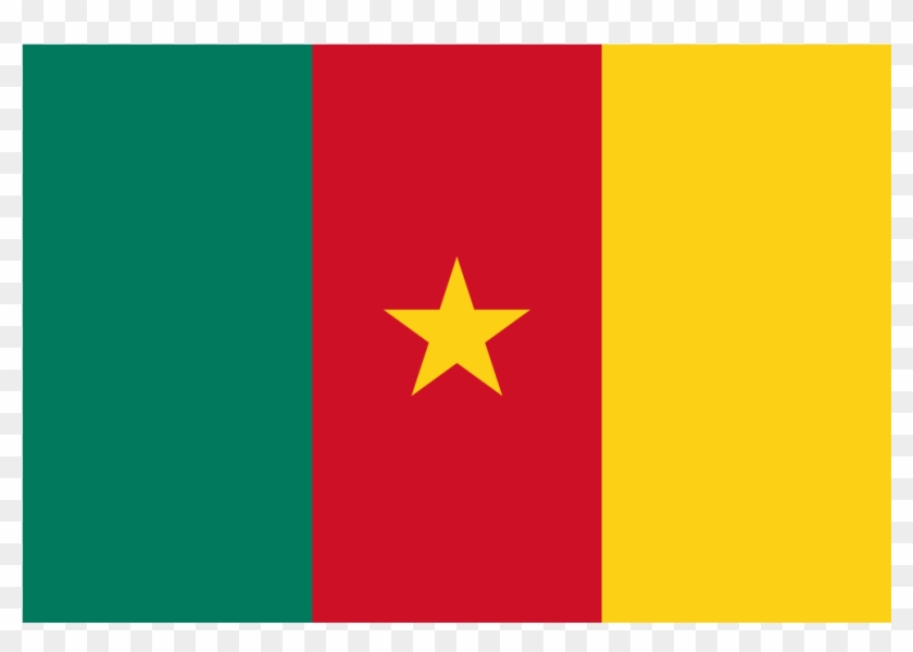 Cm Cameroon Flag Icon - Cameroon Flag Small Clipart #4171531