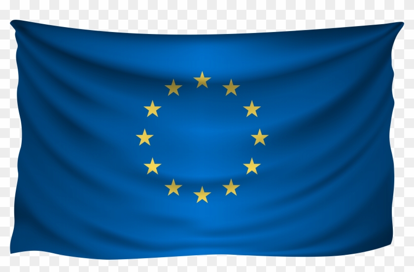 Free Png Download European Union Wrinkled Flag Clipart - Flag Transparent Png #4171822