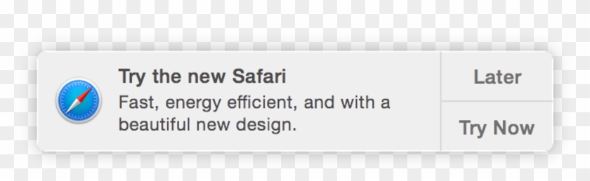 Notification Promoting The Safari Web Browser In Os - Bulletstorm Limited Edition Ps3 Clipart