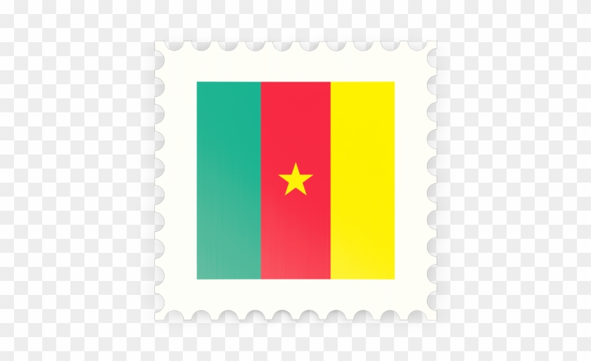 Illustration Of Flag Of Cameroon - Flag Clipart #4172251