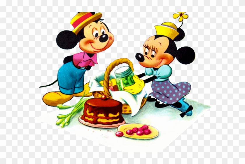 Picnic Clipart Mickey Mouse - Mickey Mouse's Picnic - Png Download
