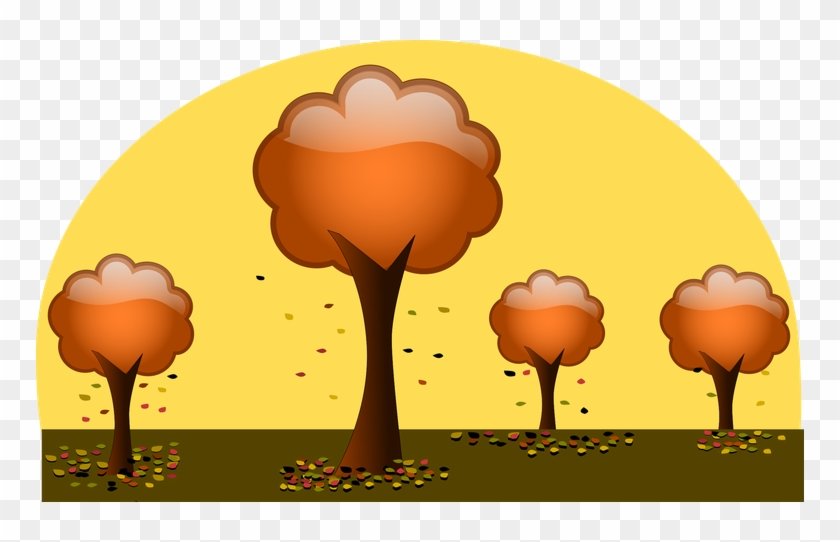 Fall Scene - Clip Art - Png Download #4172605