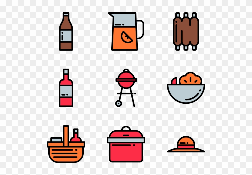 Picnic Clipart Bbq - Png Download