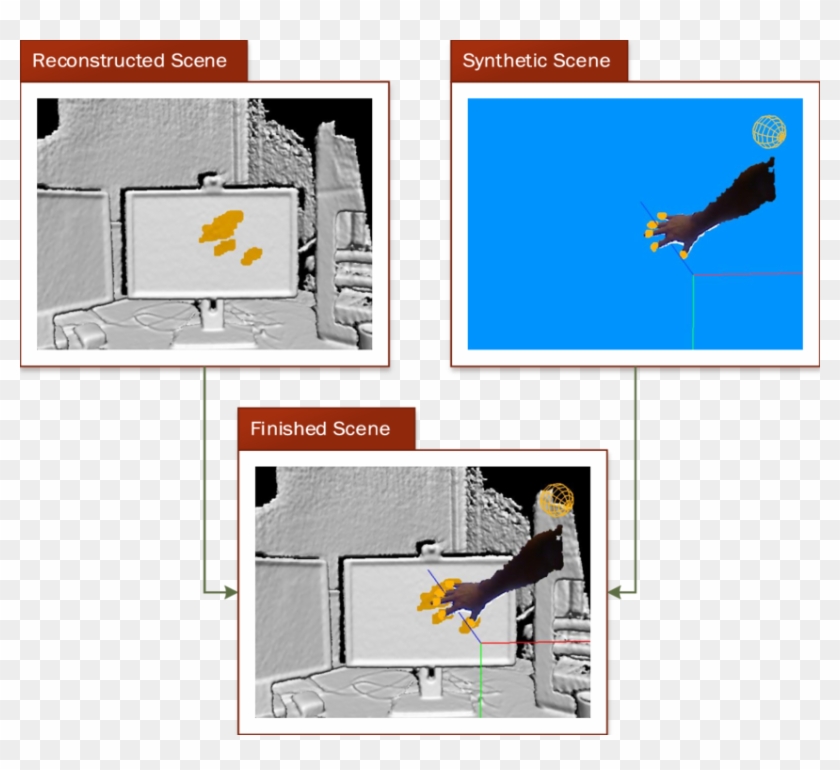 The Compositing Of The Finished Scene - Illustration Clipart