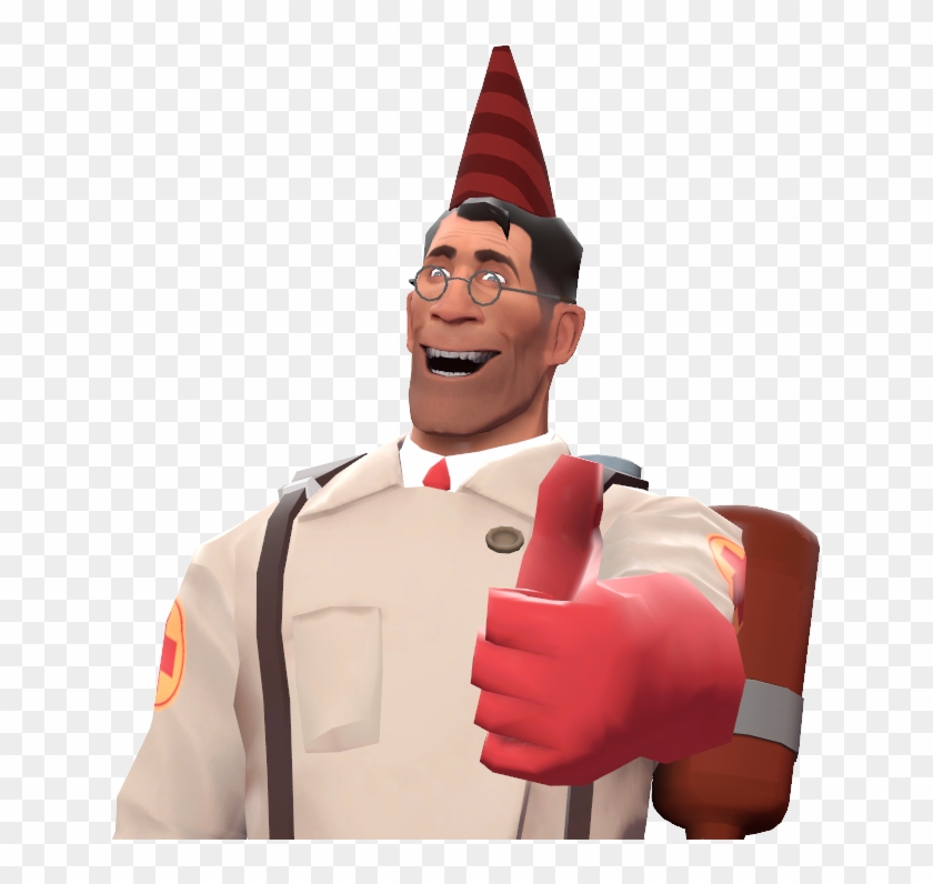 Medic Party Hat[1] - Tf2 Medic Birthday Hat Clipart #4173947