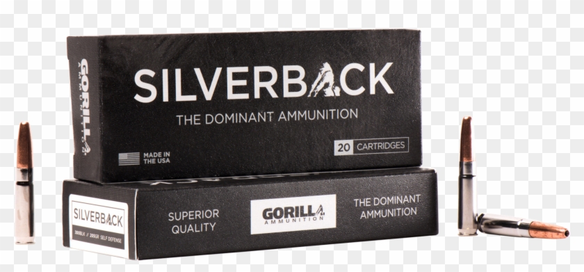 Gorilla Sb300205sd Silverback 300 Aac Blackout/whisper - Gorilla Silverback 300 Blk Clipart #4173951