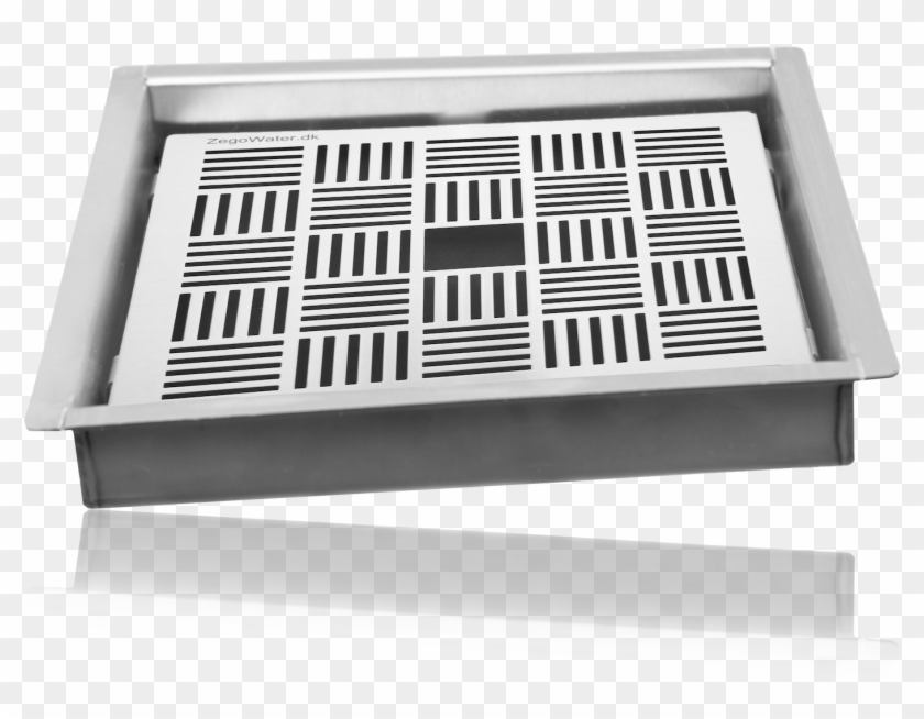 Drip Tray Squar Drain 230 Mm Milling - Coffee Table Clipart