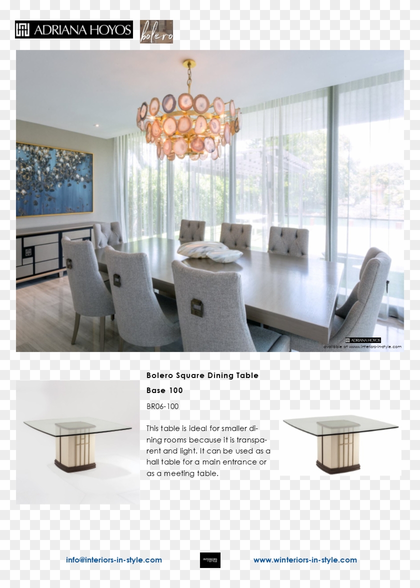 Bolero Square Dining Table Base 100 This Table Is Ideal - Interior Design Clipart