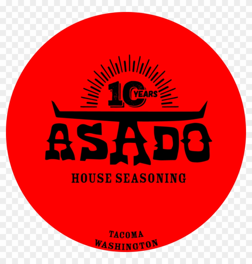 Asado House Spice 10 Year - Circle Clipart #4174655