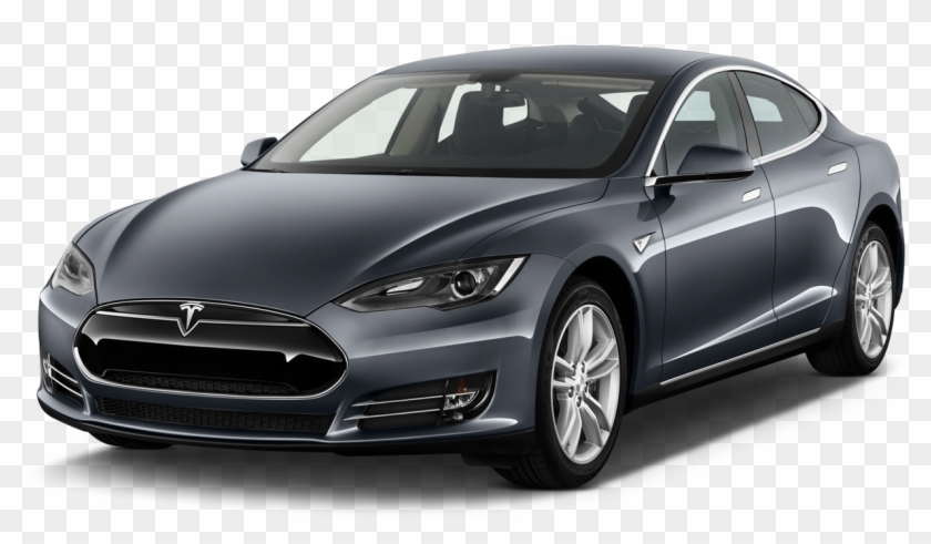 Tesla Model S 4 Door Clipart
