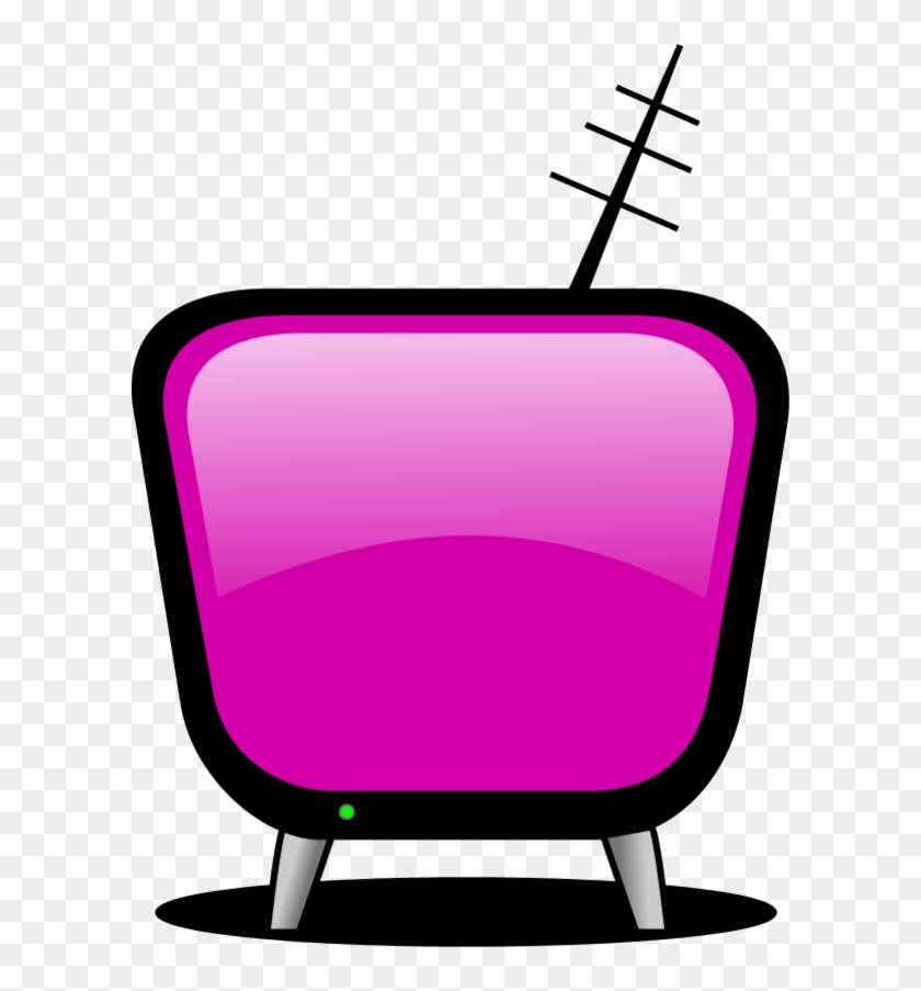 Tv Television Vector Famclipart Free Download Clipart - Tv Clip Art - Png Download #4175141