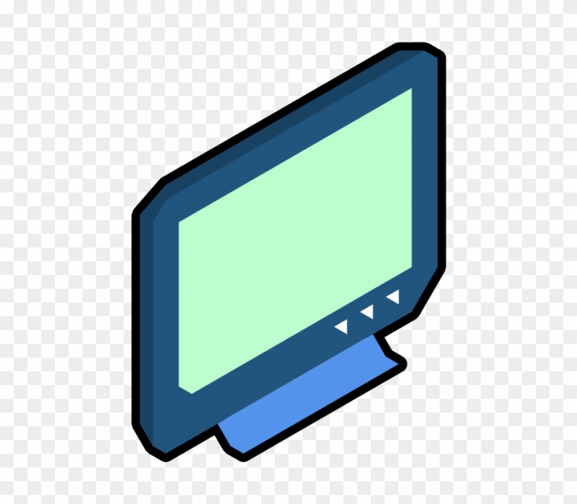 Broken Window Clipart Png Is The Type Of This Clipart - Televisor Imagen Prediseñada Transparent Png