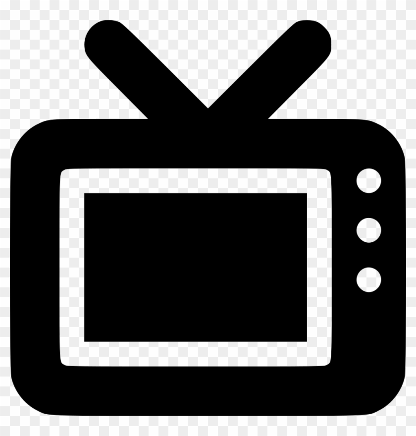 Television Clipart Tv Channel - Icon Channel Tv - Png Download #4176008