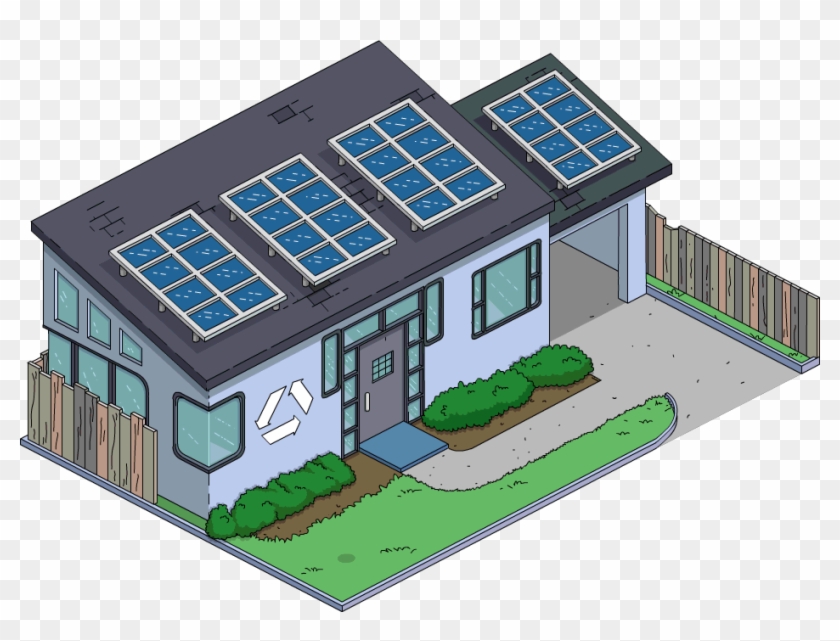 Self Reliant House - Architecture Clipart #4176012