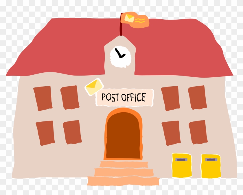 This Free Icons Png Design Of Crooked Post Office 1 - Post Office Clip Art Png Transparent Png