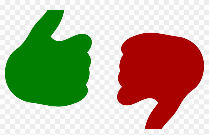 Thumbs Up And Down Icon Png Clipart