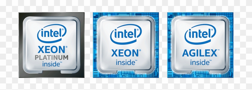 Xeon, Platinun, And Stratix Badge - Intel Core 9th Gen Clipart #4176935