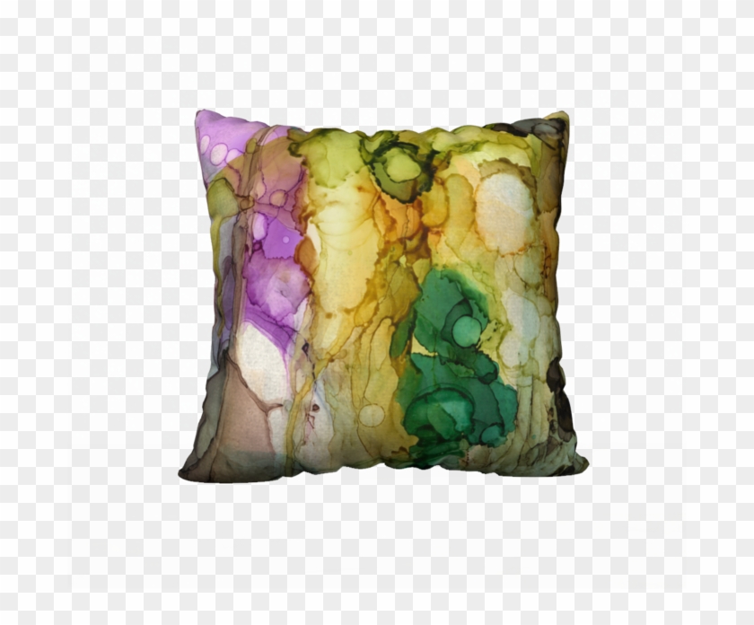 "feminine Grunge" Throw Pillow , Png Download - Cushion Clipart #4176971