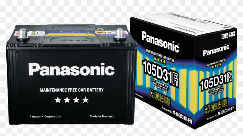 Panasonic Hi-spec Silver Alloy Maintenance Free - Panasonic Car Battery Malaysia Clipart
