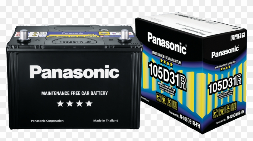 Panasonic Hi-spec Silver Alloy Maintenance Free - Panasonic Car Battery Malaysia Clipart #4177137