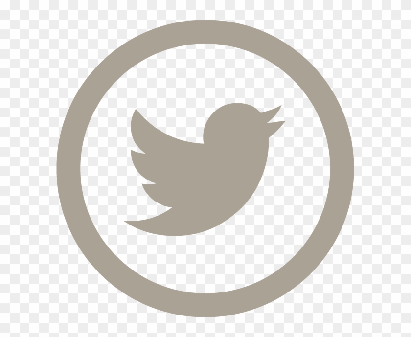 Grey Twitter Icon Png Clipart #4177258