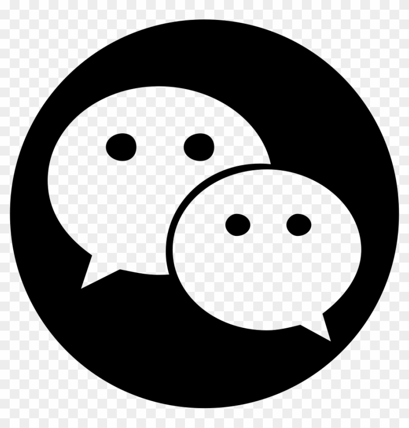 Wechat Mouseover Comments - Transparent Vector Wechat Icon Clipart #4177899