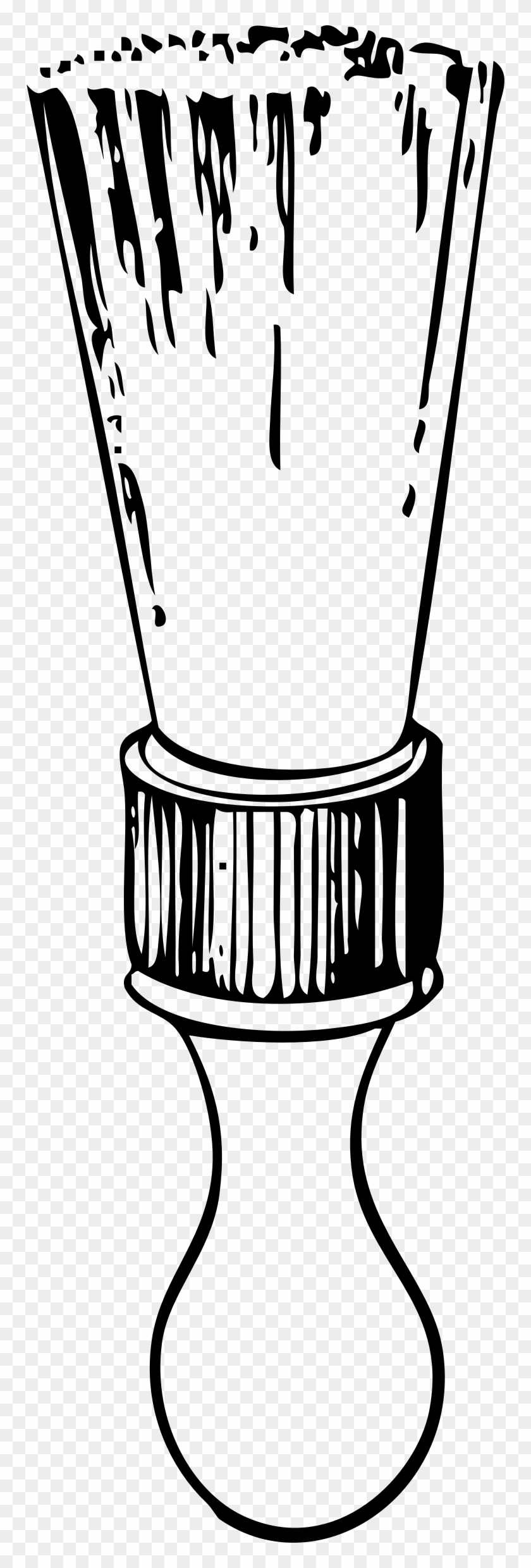 This Free Icons Png Design Of Shaving Brush - Barber Brush Clip Art Transparent Png