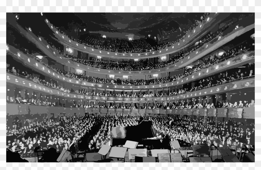 This Free Icons Png Design Of Metropolitan Opera House, - Old Metropolitan Opera House New York Clipart #4178103