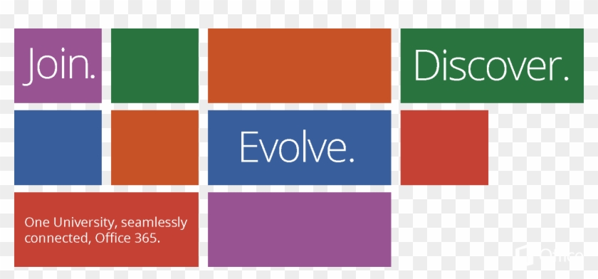 One University, Seamlessly Connected, Office - Office 365 Clipart