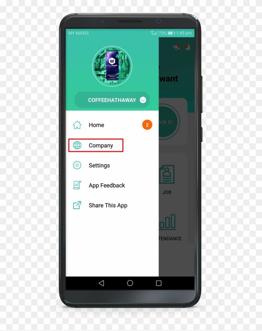 Easywork Company Setting - Mobile Phone Clipart #4178596