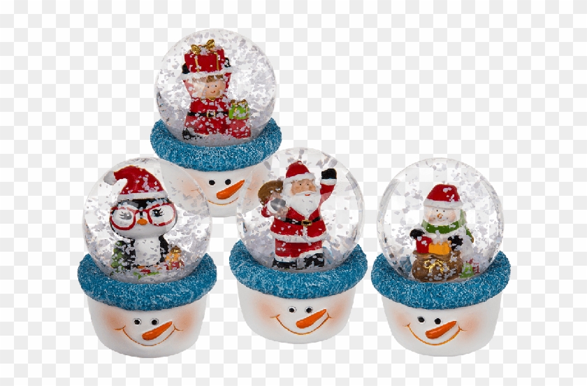 Polyresin Snow Globe - Snežítko Clipart