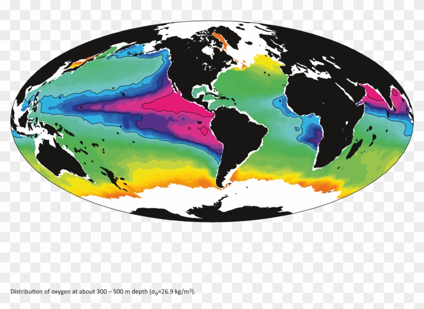 Sfb 754 Map Transparent - Oxygen Minimum Zone Sfb Clipart
