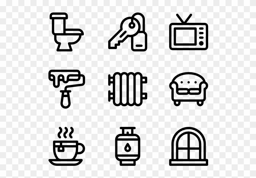 Home & Living - Swimming Pool Pump Icon Clipart