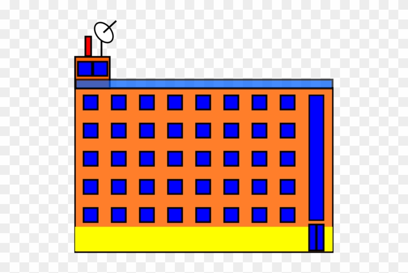 Apartment Computer Software Computer Icons Building - Flat Building Clipart - Png Download #4179386