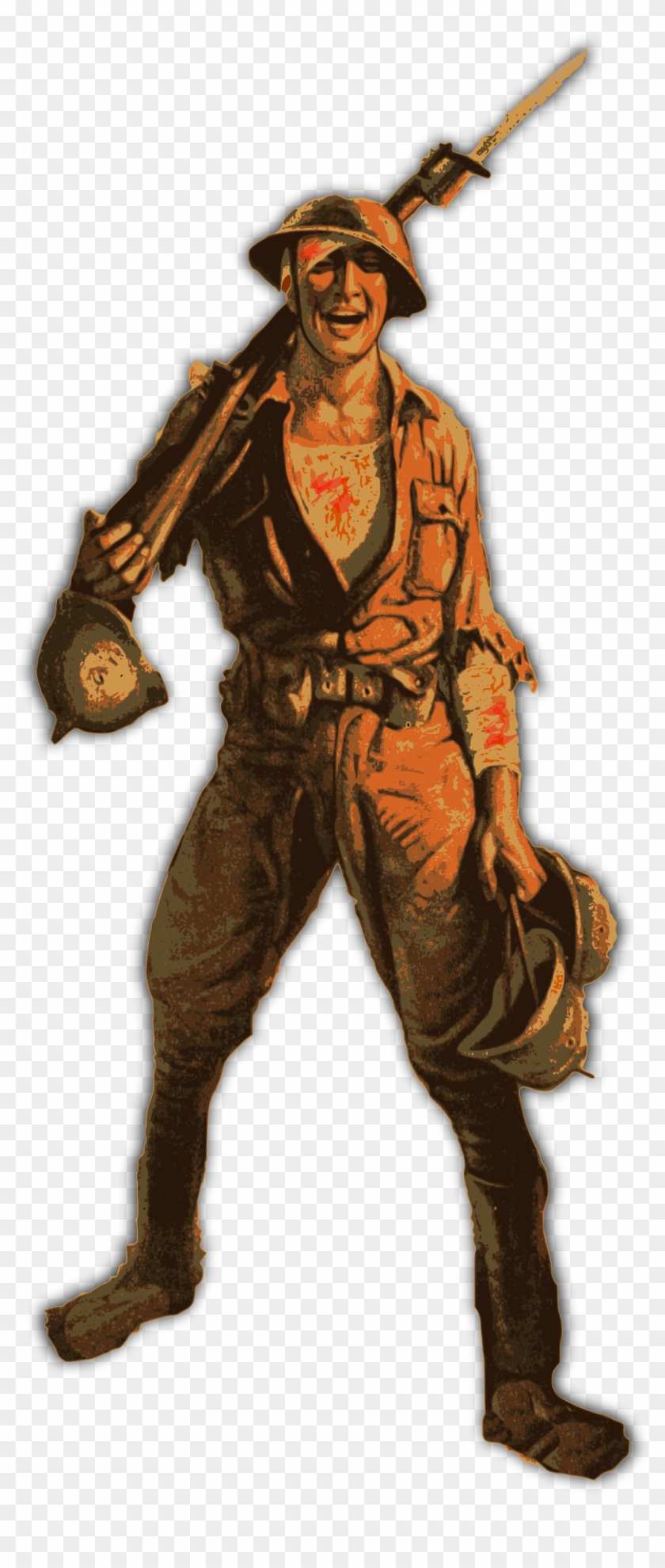 This Free Icons Png Design Of Orange World War One - Thought We Couldn T Fight Clipart #4179520