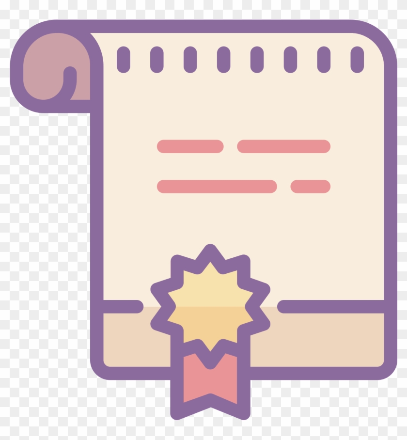 The Icon Is Shaped Like A Square But The Bottom Center - Smart Contract Clipart #4179711