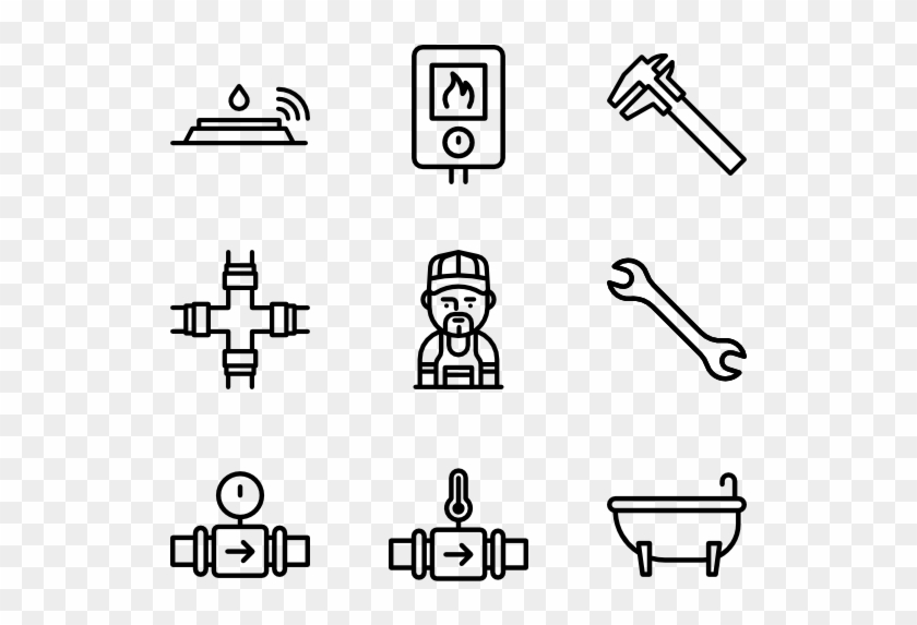 Bathroom Vector Item - Transparent Craft Icon Clipart