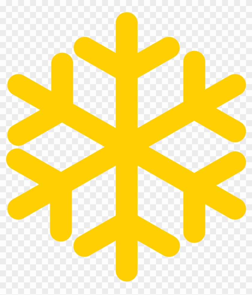 Individually Controlled - Black And White Small Snowflake Clipart #4180205