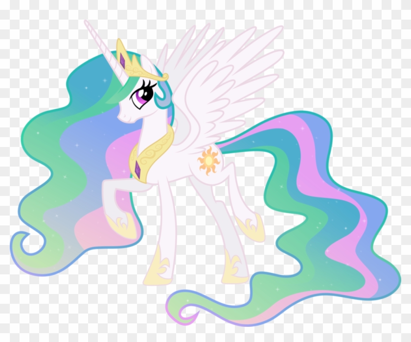 Celestia Render - My Little Pony Princess Celestia Clipart