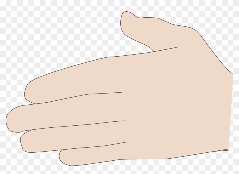 Fingers Straight And Flat - Light Bulb Clipart