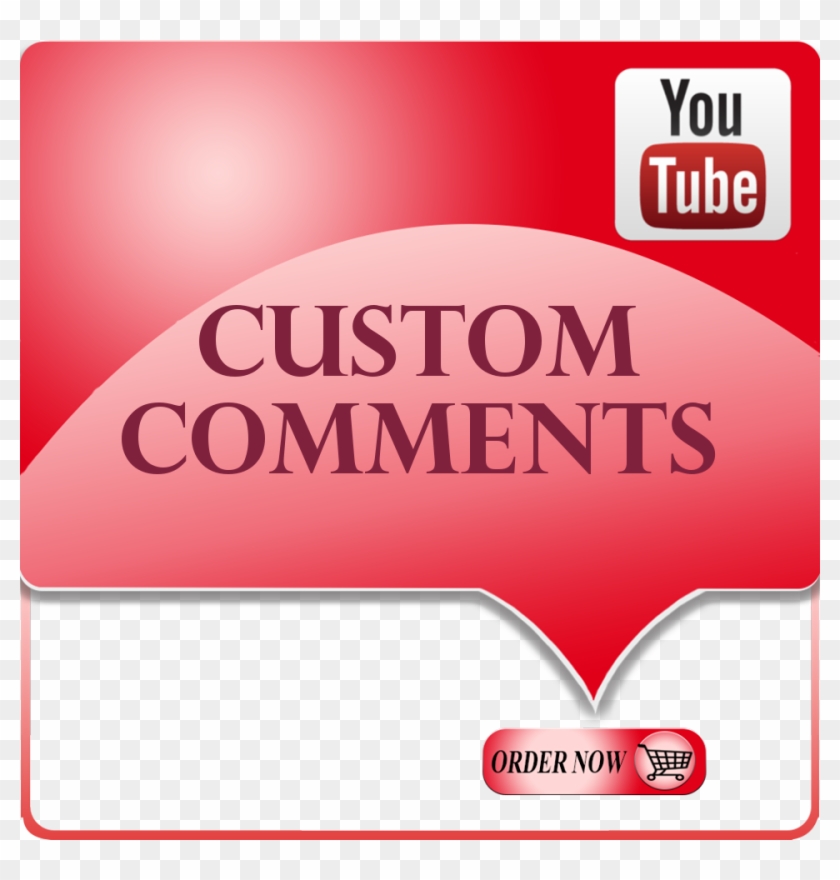 Buy Youtube Comments With Free Offers - Youtube Clipart #4180979
