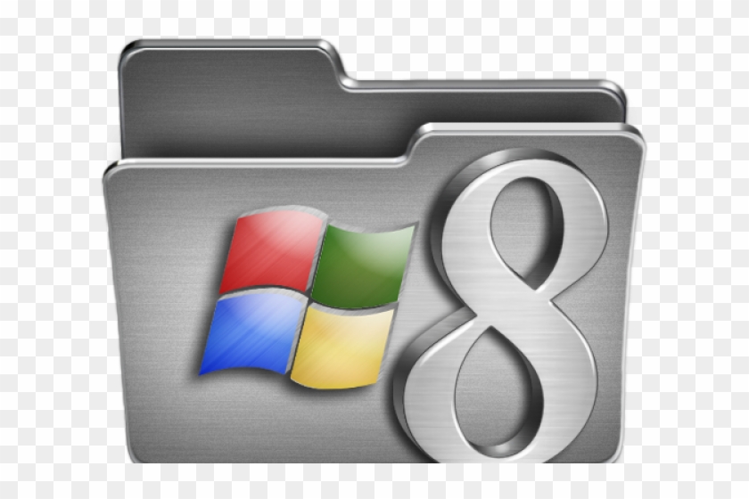 Folder Icons Windows 8 - Windows File System Icon Clipart