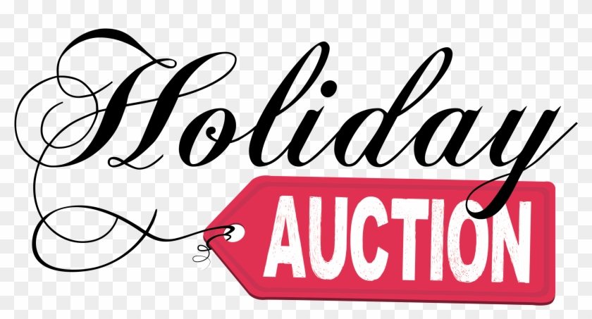 Auction Png Transparent Image - Fancy Happy Holidays Clipart #4181418