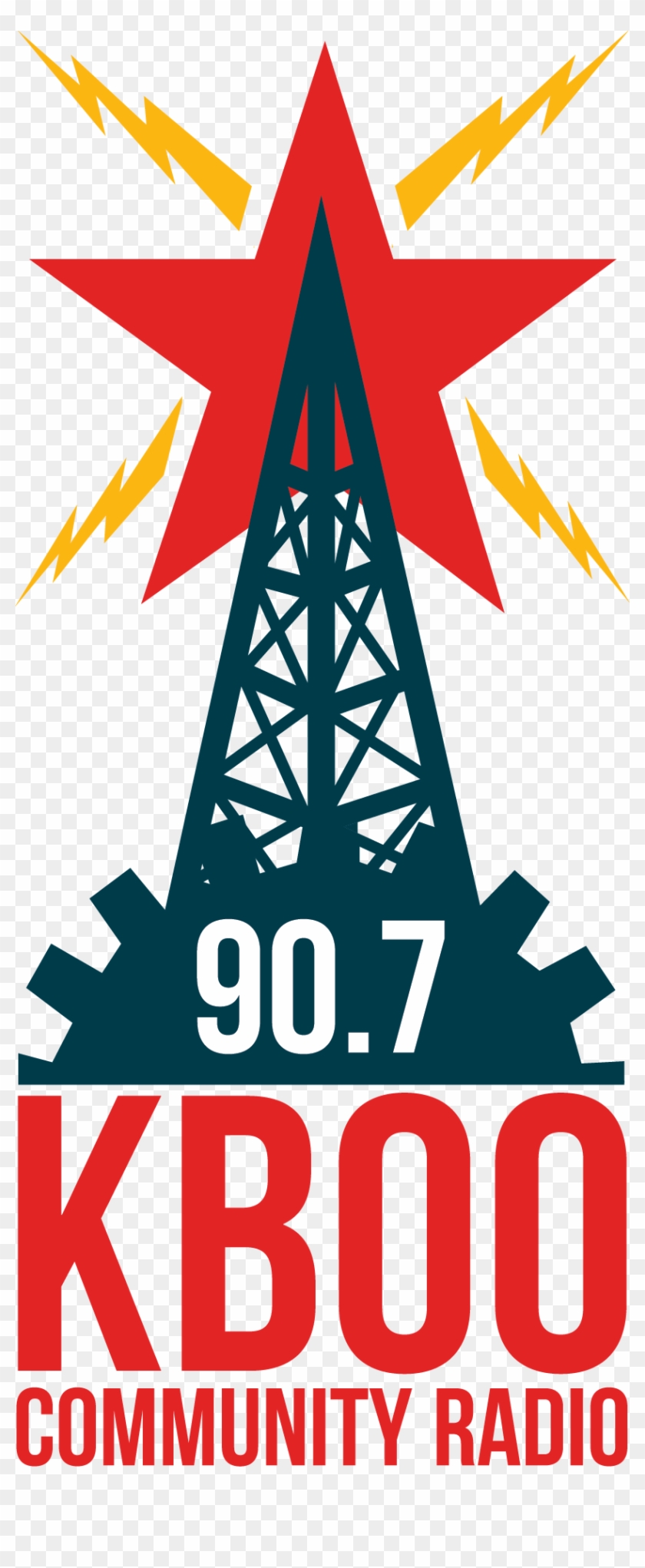 Kboo 90 - 7fm - Kboo Radio Logo Clipart
