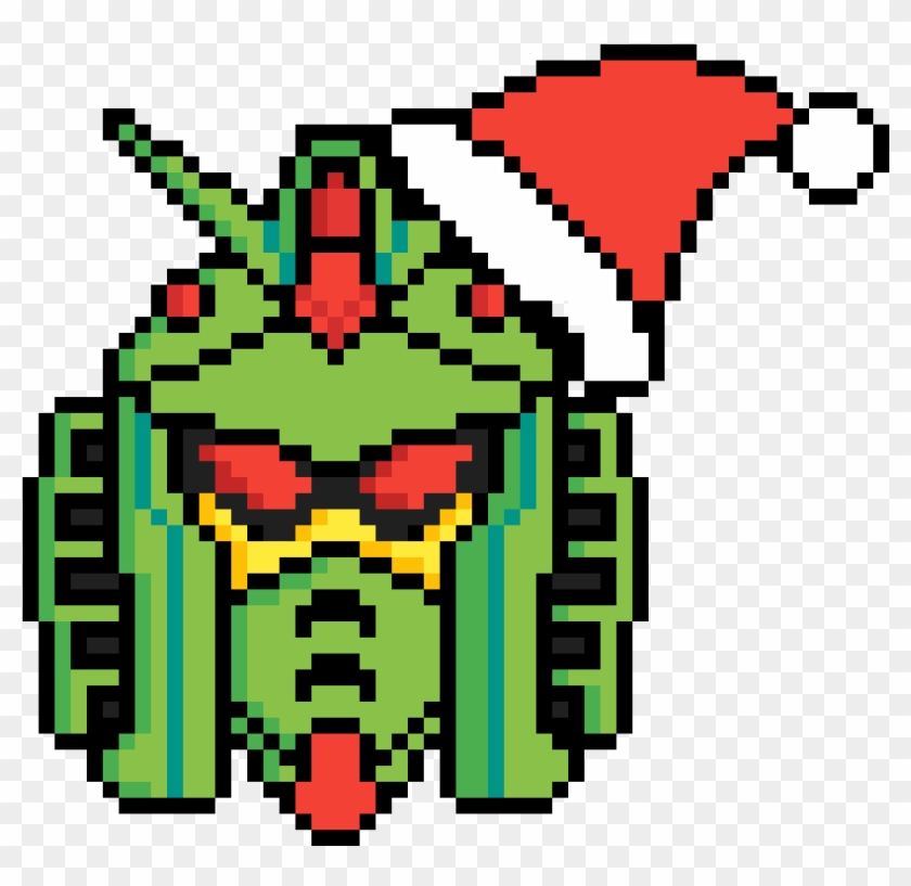 Christmas Gundam - Illustration Clipart