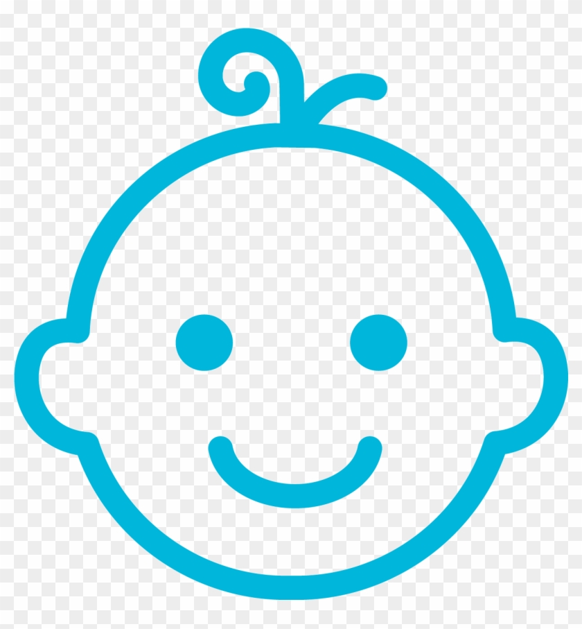 Children Icon Png - Baby Icon Transparent Background Png Clipart